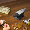 VEVOR Cast Iron Anvil, 22 Lbs/10kg Single Horn Anvil, with Large Countertop and Stable Base, High Hardness Rugged Round Horn Anvil Blacksmith, for Shaping, Bending