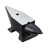 VEVOR Cast Iron Anvil, 22 Lbs/10kg Single Horn Anvil, with Large Countertop and Stable Base, High Hardness Rugged Round Horn Anvil Blacksmith, for Shaping, Bending