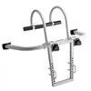VEVOR Ladder Stabilizer, 2 in 1 Extension Wall Ladder Standoff Hook, Roof Ridge Ladder Accessories Both Horizontally and Vertically, Heavy-duty Steel Rubber Grip T-Bar, Quick Access to Steep Roofs