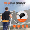 VEVOR Ladder Stabilizer, Extension Ladder Standoff, Heavy Duty Wing Span/Wall Ladder Accessories for Roof Gutter, Easy to Use & Wide Adaptability & Anti-slip Rubber Feet, 330 lbs Weight Rating