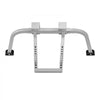 VEVOR Ladder Stabilizer, Heavy Duty Steel Ladder Roof Hook, Ladder Stabilizer with Wing Span/Wall Extension Accessory, Stable Ladder Standoff Arms for Roof Gutter with Anti-Slip Rubber Feet