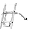 VEVOR Ladder Stabilizer, Heavy Duty Steel Ladder Roof Hook, Ladder Stabilizer with Wing Span/Wall Extension Accessory, Stable Ladder Standoff Arms for Roof Gutter with Anti-Slip Rubber Feet