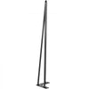 VEVOR Hairpin Table Legs 30\" Black Set of 4 Desk Legs 880lbs Load Capacity (Each 220lbs) Hairpin Desk Legs 3 Rods for Bench Desk Dining End Table Chairs Carbon Steel DIY Heavy Duty Furniture Legs