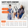 VEVOR Patient Lift Sling with Head Support- Small Size, U Shape Divided Leg Transfer Sling for Bathing, Patient Lift Medical Sling for Elderly, Disabled, Bedridden, 600LBS