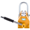 VEVOR Permanent Magnetic Lifter, 2200 lbs Pulling Capacity, Heavy Duty N42 Neodymium Lifting Magnet with Release Handle and Steel Hook, Used in Shop Crane and Hoist, for Lifting Plate Steel, Board