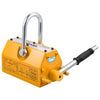 VEVOR Permanent Magnetic Lifter, 2200 lbs Pulling Capacity, Heavy Duty N42 Neodymium Lifting Magnet with Release Handle and Steel Hook, Used in Shop Crane and Hoist, for Lifting Plate Steel, Board