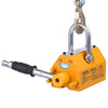 VEVOR Permanent Magnetic Lifter, 880 lbs Pulling Capacity, Heavy Duty N42 Neodymium Lifting Magnet with Release Handle and Steel Hook, Used in Shop Crane and Hoist, for Lifting Plate Steel, Board