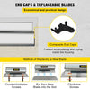 VEVOR Skimming Blade,32 inch Smoothing Knife, European Stainless Steel Construction Knife, Aluminum Blade Profile Smoothing Knockdown Spatula for Gyprock/Drywall/Wall-Board