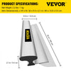 VEVOR Skimming Blade,32 inch Smoothing Knife, European Stainless Steel Construction Knife, Aluminum Blade Profile Smoothing Knockdown Spatula for Gyprock/Drywall/Wall-Board