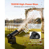 VEVOR Electric Confetti Machine, 1500W Powerful Output Confetti Cannon Launcher, DMX512, Manual & Remote Control, Portable Confe-tti Shooter for Wedding Christmas Party Event Show Stage Nightclub