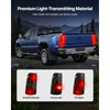 VEVOR Tail Light Assembly Compatible with 1999-2006 Chevy Silverado 1500 2500 3500, 1999-2003 GMC Sierra 1500 2500 1500/2500 HD, 2PCS Left & Right Side Taillights Rear Brake Lamps without Bulbs