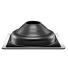 VEVOR 2 Pcs Roof Pipe Flashing Boots, Fit Pipe OD 6-3/4" to 14", Flexible EDPM Roofing Jack Pipe Flashing, High Temp -67℉ to 212℉, Endurable Metal Base, for Chimney, Wood Stove & Outdoor Vent Pipes