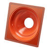 VEVOR 2Pcs Roof Pipe Flashing Boots, Fit Pipe OD 6-3/4" to 14", Flexible Silicone Roofing Jack Pipe Flashing, High Temp -101℉ to 437℉, Square Metal Base, for Chimney, Wood Stove & Outdoor Vent Pipes