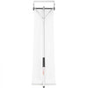 VEVOR Snow Roof Rake, 30ft Reach Aluminium Roof Shovel with Slide Cloth, Premium 19" Blade Snow Removal Tool, Safe on Roof with Roll Wheels, Anti-Slip Handle, Use for House Roof, Car Snow, Wet Leaves