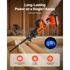 VEVOR Cordless Reciprocating Saw, 20 V, 3000 SPM Variable Speed, 1 inch Stroke Length, Electric Reciprocating Saw with Battery, Charger, 8 Blades, and Carrying Bag, for Wood, Metal and Plastic Cutting