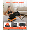 VEVOR Vibration Plate Exercise Machine, Whole Body Vibrating Platform for Lymphatic Drainage and Weight Loss, Home Workout Fitness Equipment with 2 Resistance Bands, Body Shaker for Women Men, Orange