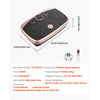 VEVOR Vibration Plate Exercise Machine, Whole Body Shaker with Magnetic Acupoints for Lymphatic Drainage and Weight Loss, Home Workout Gym Fitness Equipment with 2 Resistance Bands for Women Men, Pink