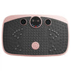 VEVOR Vibration Plate Exercise Machine, Whole Body Shaker with Magnetic Acupoints for Lymphatic Drainage and Weight Loss, Home Workout Gym Fitness Equipment with 2 Resistance Bands for Women Men, Pink