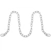VEVOR Proof Coil Chain, 5/16" x 92', 1667 lbs Safe Working Load, Zinc Plated Proof Tested Coil Chain with Two Quick Links, Galvanized Carbon Steel Link Chain for Towing, Hanging, Camping, Pet Towing