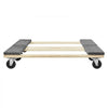 VEVOR Furniture Dolly, 1000 lbs Each Load Capacity, 2 Packs, 18" x 30", 8 x 3" PP Swivel Casters, Heavy Duty Hardwood Furniture Moving Dolly, Mover's Dolly, Moving Cart with Wheels for Heavy Furniture