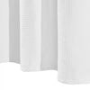 VEVOR No Hook Shower Curtain, 2-in-1 Waterproof Waffle Weave Shower Curtains, 240 GSM Curtain with Snap-in Liner, See-Through Window, and Magnets, for Bathroom Showers & Bath Tubs, 74x71 in (White)