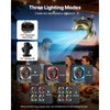 VEVOR Misting Fan, More than 2700RPM Motor Mister Fan, Mister Cooling Fans with 2.38 gal Water Tank, 10000mAh Battery, 4-Speed Wind & 5 Lighting Modes, Water Cooling Fans for Indoor, Outdoor, Patio