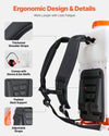 VEVOR Backpack Fogger Sprayer, 63CC 3HP Engine, Gas Powered Fogger Sprayer with 4 Gallon Tank, Powder and Liquid Mister Duster System for Effective Fleas Ticks Critters Control, Gardening & Farming