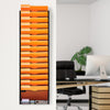 VEVOR File Wall Rack, One-Piece 16 Pockets Mesh Wall File Holder, Wall Mounted Magazine Mail Paper & Document Storage Folder, Metal Wall File Organizer with Nametag Label, for Office Home & School