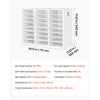 VEVOR Wood Literature Organizer 24 Compartments Office Mailboxes White, Countertop Literature Sorter for Files Documents Papers, with Adjustable Shelves, for Office, Home, Classroom Organization