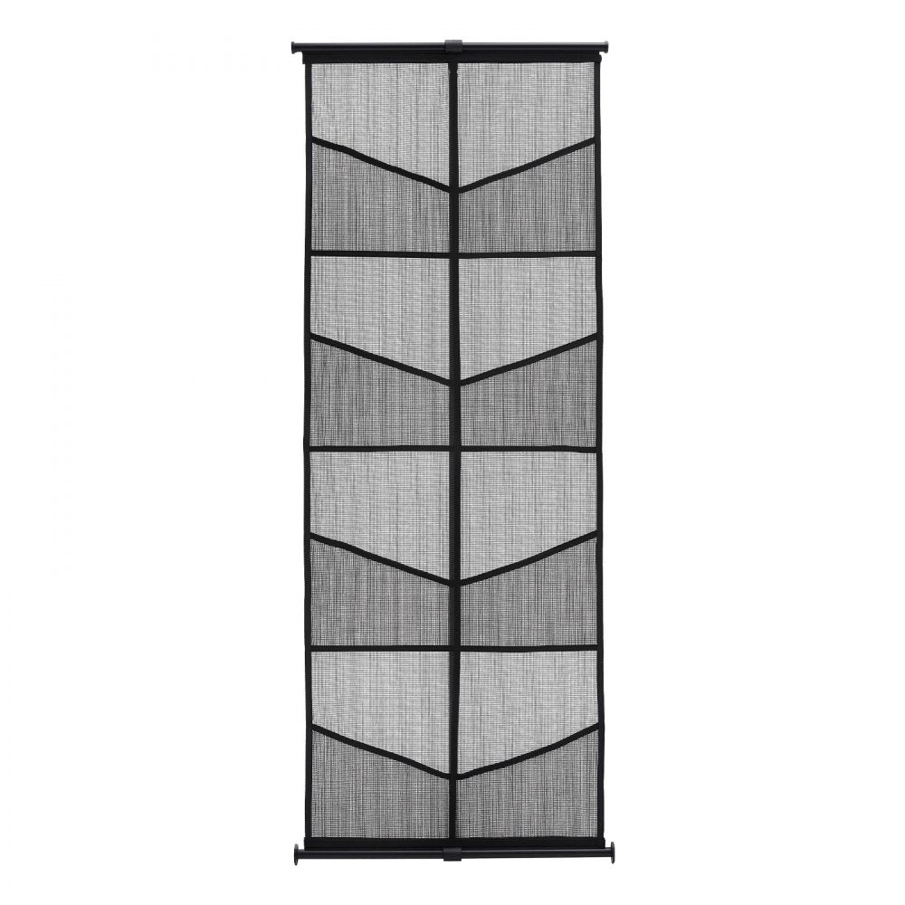 VEVOR Brochure Display Stand, 4-Tier 8 Pockets Mesh Literature Display Holder, Floor Standing Magazine Newspaper Catalog Rack, Lightweight and Portable with Carrying Bag for Shop Exhibitions Office