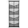 VEVOR Brochure Display Stand, 4-Tier 8 Pockets Mesh Literature Display Holder, Floor Standing Magazine Newspaper Catalog Rack, Lightweight & Portable with Carrying Bag for Shop Exhibitions Office