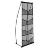 VEVOR Brochure Display Stand, 4-Tier 8 Pockets Mesh Literature Display Holder, Floor Standing Magazine Newspaper Catalog Rack, Lightweight & Portable with Carrying Bag for Shop Exhibitions Office