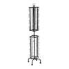 VEVOR Greeting Cards Display Rack, 32 Pockets Rotating Postcard Brochure Display Stand, 360° Spinning Card Display Rack with Sign Holder & 4 Wheels (2 Lockable) for Exhibitions Office Trade Show