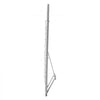 VEVOR Brochure Display Rack, 10 Pockets Magazine Literature Display Stand, Portable Floor Standing Magazine Rack, Metal Newspaper Catalog Holders for Shop, Exhibitions, Office, Trade Show, Silver