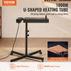 VEVOR Pro Flash Dryer 16x16 inch, Upgrade 1800W Flash Dryer for Screen Printing Machine, 0-750℉ Temperature Control, with Height Adjustable Stand, 360° Rotation, T-Shirt Curing Machine