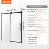 VEVOR Frameless Shower Door - Product Specifications Image