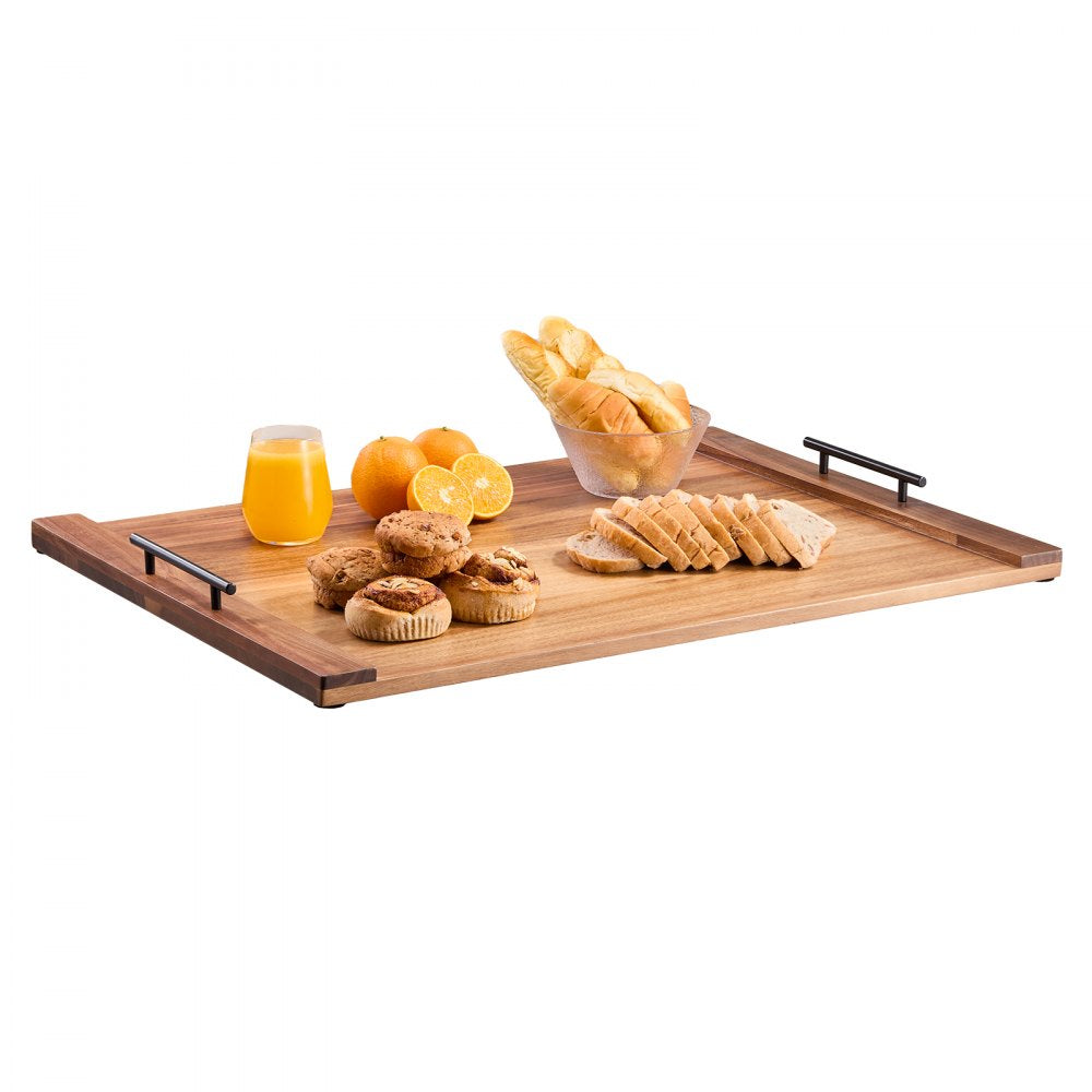 VEVOR Noodle Board Stove Cover, Stove Top Cover Board for Gas Burner & Electric Stove, Acacia Wood Cutting Board with Handles, RV Stovetop Cover/ Kitchen Sink Cover for Counter Space & Tray, Natural
