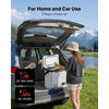 VEVOR 12 Volt Refrigerator, 12.68 QT/ 12L Car Fridge, Portable Electric Freezer Compressor with Handle, 12V/24V DC 100-240V AC, -4°F to 68℉/-20℃ to 20℃, for Truck Van RV SUV Boat Travel Camping