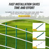 VEVOR Electric Fence Tape, 1640Ft 500M Polytape Fencing Hot Wire, 3/4" Width 6 Stainless Steel Strands for Reliable Conductivity, UV & Rust Resistance, Portable Polywire for Horse Cattle Livestock