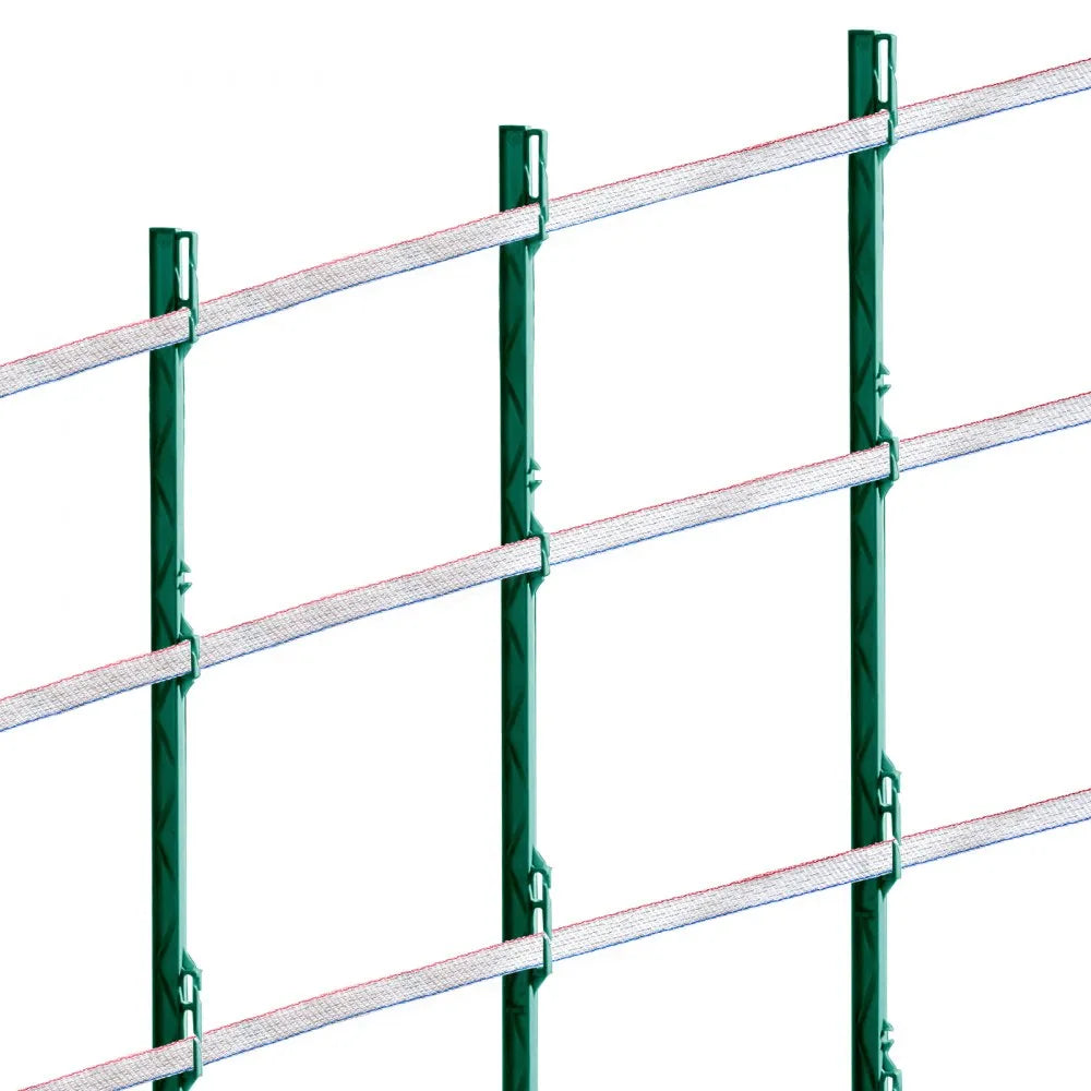 VEVOR Electric Fence Tape, 1640Ft 500M Polytape Fencing Hot Wire, 3/4" Width 6 Stainless Steel Strands for Reliable Conductivity, UV & Rust Resistance, Portable Polywire for Horse Cattle Livestock