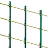 VEVOR Electric Fence Wire, 1640Ft 500M Portable Polywire, 1/8" Diameter 6 Stainless Steel Strands, Fencing Rope Line with 25 Fence Insulators and 25 T-post Insulators, for Horse, Cattle, Livestock