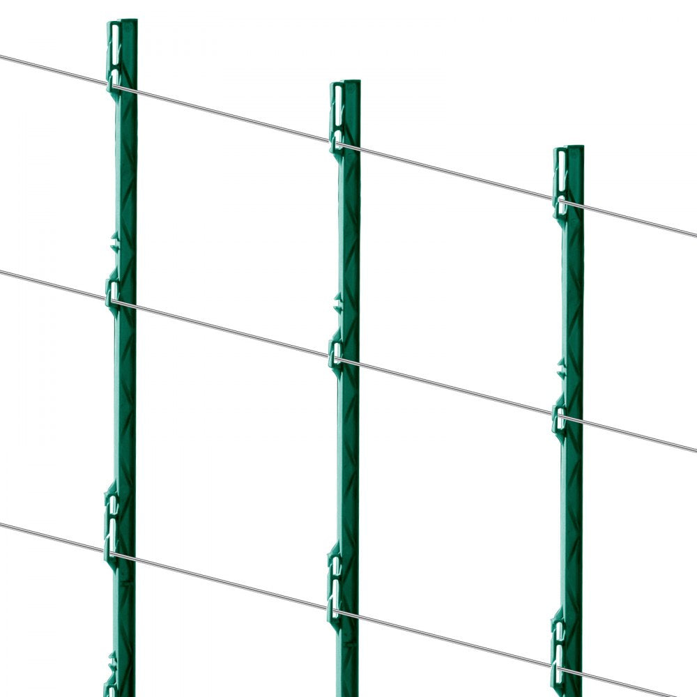 VEVOR 16 Gauge Aluminum Wire for Electric Fencing, 1640Ft 500M Electric Fence Wire, Portable Fencing Wire, 1.6mm Diameter Aluminum Alloy for Higher Conductivity and Rust Resistance, for Horse, Cattle, Livestock