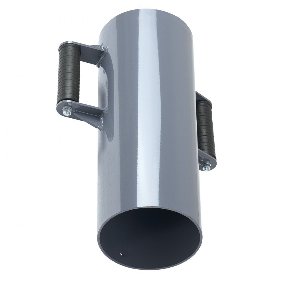 VEVOR Fence Post Driver, Heavy Duty T Post Driver with Handles, Metal Manual Pounder Rammer for U-Channel,Wooden Fence, Fits T-Posts with Inner Diameter up to 6.1in,Ideal for Farm, Garden, Yard