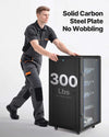 VEVOR 22U network cabinet wall mount server rack enclosure - heavy duty 300 lbs capacity feature