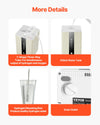 VEVOR hydrogen inhalation machine more details (water tank, tubes, dissolving rod, drain outlet)