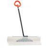 VEVOR Snow Pusher Shovel, 36 in Outdoor Snowplow Shovel with Ergonomic Grip, HDPE Plastic Blade, Winter Shovels with Segmented Handle, Metal Edged Strip, Portable Snow Removal Tool for Driveway Garden