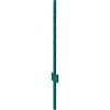 VEVOR 3 Feet Fence Post, 10 Pack U-Channel Heavy Duty Metal Fence Posts, Sturdy Steel Fence Stakes for Garden Yard, Lawn, Farms and Outdoor Wire Fencing, Green