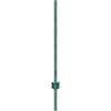 VEVOR 4 Feet Fence Post, 10 Pack U-Channel Heavy Duty Metal Fence Posts, Sturdy Steel Fence Stakes for Garden Yard, Lawn, Farms and Outdoor Wire Fencing, Green