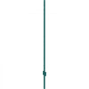 VEVOR 5 Feet Fence Post, 10 Pack U-Channel Heavy Duty Metal Fence Posts, Sturdy Steel Fence Stakes for Garden Yard, Lawn, Farms and Outdoor Wire Fencing, Green
