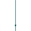 VEVOR 5 Feet Fence Post, 10 Pack U-Channel Heavy Duty Metal Fence Posts, Sturdy Steel Fence Stakes for Garden Yard, Lawn, Farms and Outdoor Wire Fencing, Green